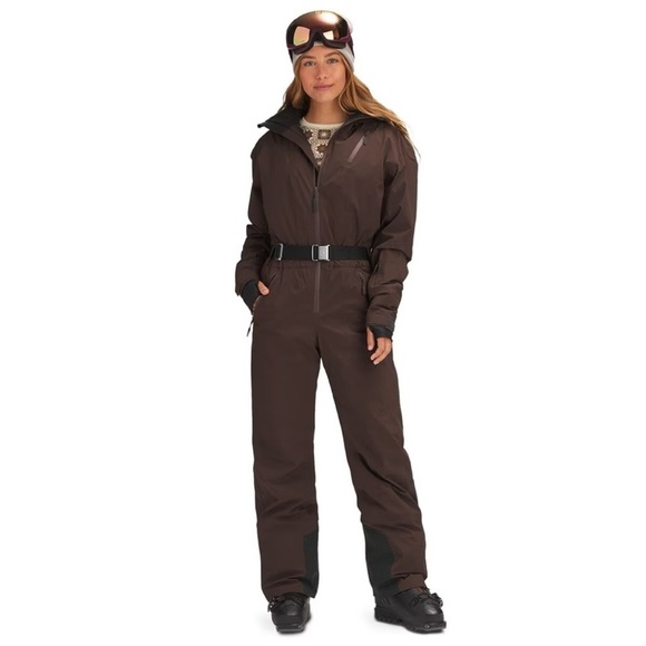 Backcountry Jackets & Blazers - Backcountry sz XS Last Chair Stretch Insulated One-Piece Suit, Cold Brew/Black